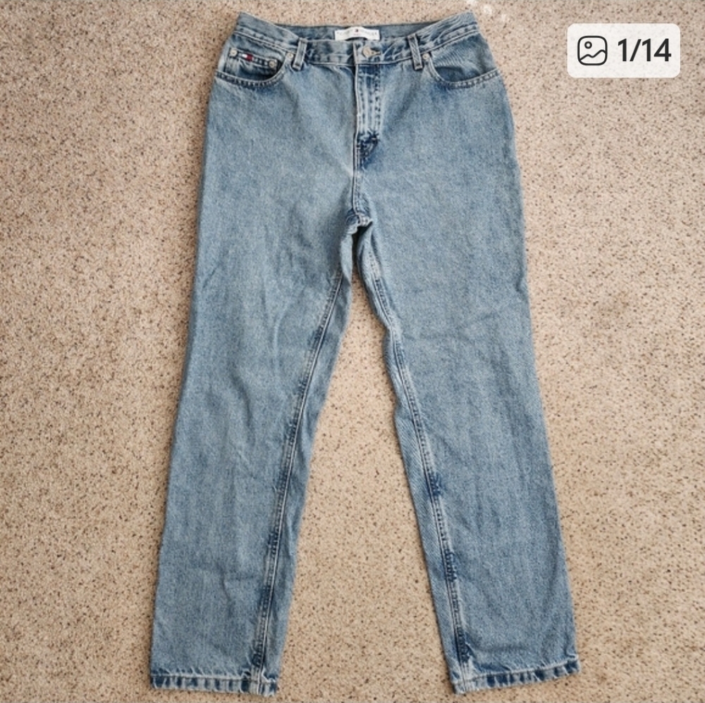 Tommy Hilfiger vintage high waisted jeans